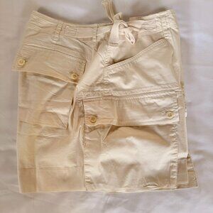Lauren Ralph Lauren Women’s Beige Cargo Shorts Size 12